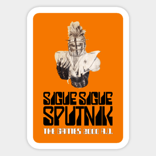 Sigue Sigue Sputnik - The Games 2000AD (Design 2) Sticker